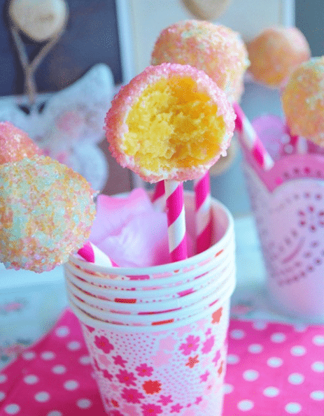 Cake pop’s au citron