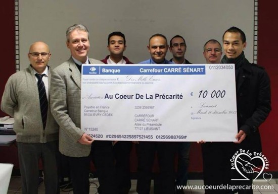 10 000 euros pour « Au coeur de la précarité »