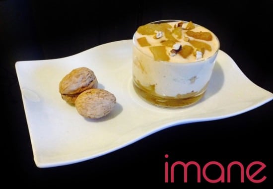 Tiramisu Poire Noix