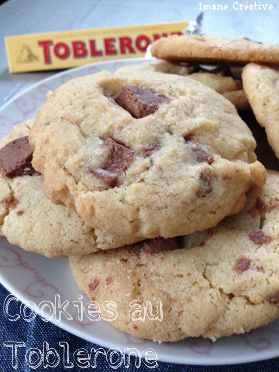 Recette de cookies au Toblerone