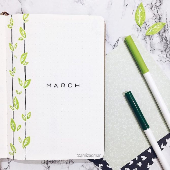 25 idées de mises en page pour votre Bullet Journal + les indispensables