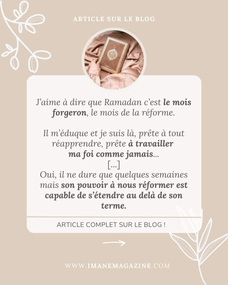 Et si Ramadhan restait dans nos vies? - Imane Magazine